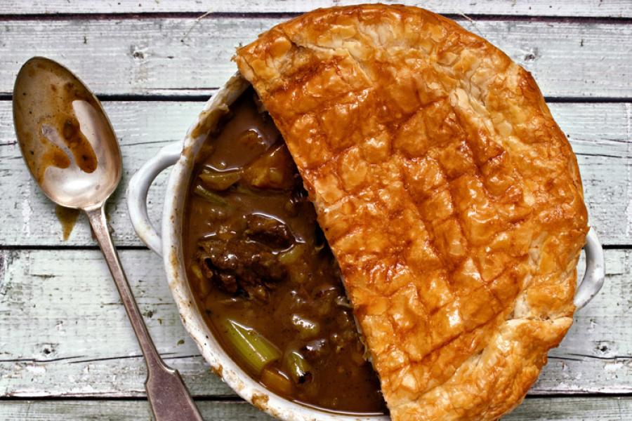 Meat pie from Wyoming.